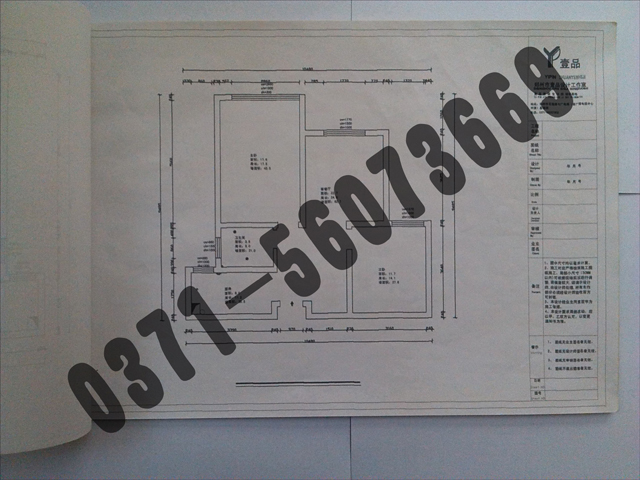 学员CAD施工图作品